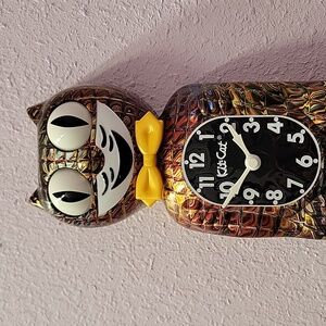 Prismatic Chrome Exotic Pet Collection Kit-Cat Klock Clock